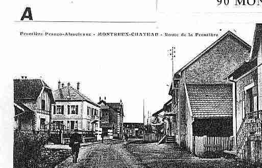 Ville de MONTREUXCHATEAU Carte postale ancienne Ville de MONTREUXCHATEAU Carte postale ancienne
